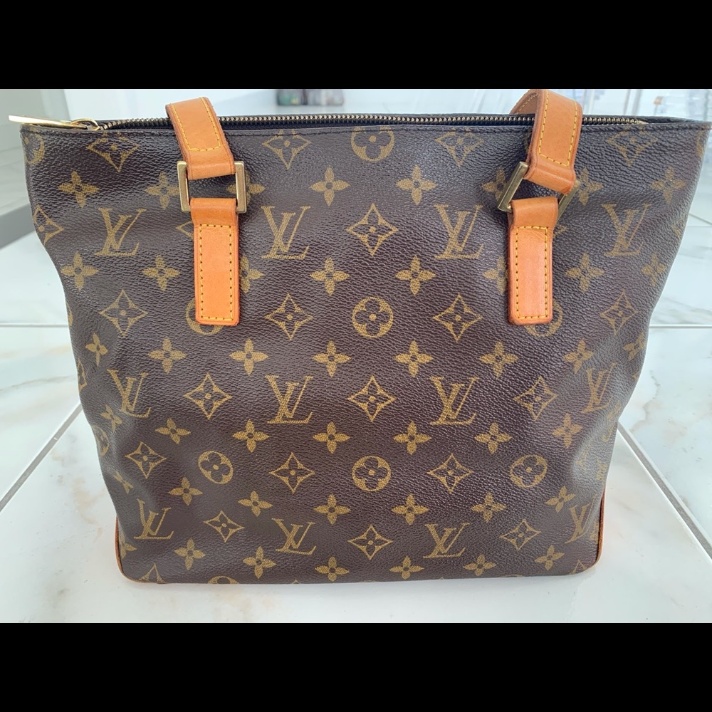 Louis Vuitton Cabas Piano Brown Monogram Tote